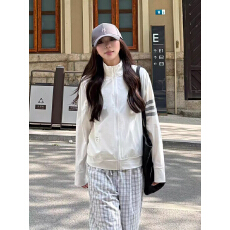 批发三条杠宽松防晒服<b class='q'>男</b>外套白色<b class='q'>上衣</b>夏季运动轻薄防晒衣女款
