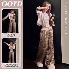 批发优质仿棉韩系纯欲风kitty睡衣女秋季2025新款大码宽家居服