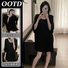 批发优质面料性感露背<b class='q'>睡衣</b>女夏季<b class='q'>莫代尔</b>冰丝纯欲高级感大码美背