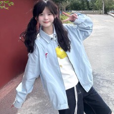 批发特价<b class='q'>清</b> <b class='q'>库存</b>4千 薄款/夹棉 原版起版 斜纹布 绣花 夹克外套棒球服