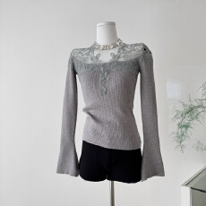 批发有洧打底衫女2025新款秋冬<b class='q'>修身</b>显瘦针织衫内搭长袖V领上衣