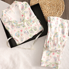 批发<b class='q'>儿童</b>新款秋冬季睡衣德绒女童保暖女孩公主风加厚款保暖家居服