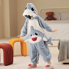 批发儿童新款冬季睡衣珊瑚绒<b class='q'>女</b><b class='q'>童</b>法兰绒厚款保暖家居服