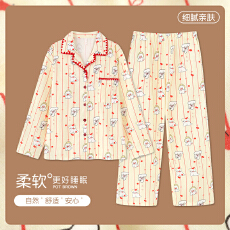 批发女童睡衣春秋纯棉纱布吊带<b class='q'>儿童</b>棉纱女孩公主中大童家居服夏季