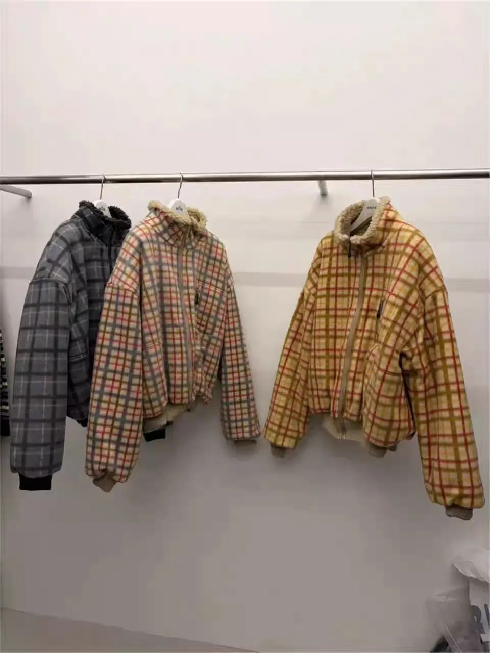 양면 착용 지퍼 플리스 아우터 (3color) 상세 이미지 5