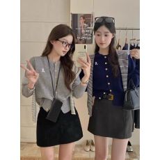 批发网红秋季新款学院风<b class='q'>毛衣</b>针美式织衫外套显瘦<b class='q'>韩版</b>爆款刺绣开衫上衣