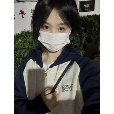 批发加绒撞色拼接<b class='q'>开衫</b>连帽<b class='q'>卫衣</b>女冬季oversize宽松学生慵懒风外套潮