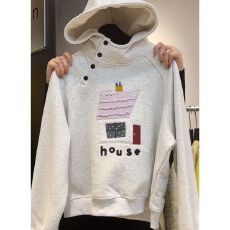 加绒 纯棉华棉复合卫衣女