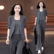 批发时尚<b class='q'>运动服</b>套装女2026春夏季新款韩版休闲服百搭三件套<b class='q'>宽松</b>显瘦潮