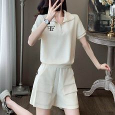 批发时尚休闲<b class='q'>运动服</b>套装女2026夏装<b class='q'>新款</b>爆款洋气小个子短袖短裤两件套