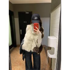 批发秋冬新款温柔<b class='q'>甜美</b>毛毛马甲外套仿狐狸毛皮草马甲