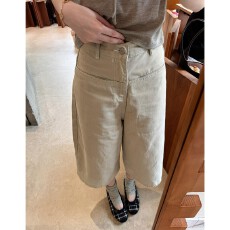 批发美式复古卡其色七分<b class='q'>牛仔</b>裤<b class='q'>女</b>夏季2026新款宽松阔腿7分中裤<b class='q'>短裤</b>子