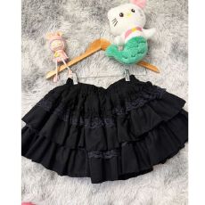 批发<b class='q'>蕾丝</b>蛋糕蓬蓬裙女甜美高腰显瘦防走光芭蕾风A字短裙