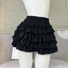 批发辣妹芭蕾新款<b class='q'>高腰</b>荷叶显瘦<b class='q'>蓬蓬裙</b>蓬蓬蛋糕小个子半身裙短裙