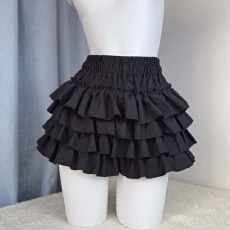 批发<b class='q'>甜美</b>纯欲芭蕾春夏小个子新款高腰显瘦蛋糕蓬蓬裙半身裙黑色短裙
