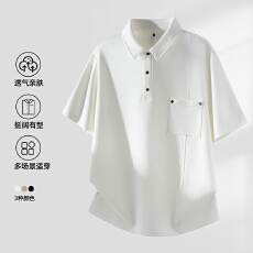 批发2026年夏季新款莫代尔纯色短袖<b class='q'>POLO</b><b class='q'>衫</b><b class='q'>男</b>