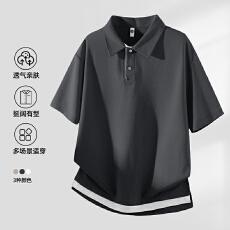 批发2026夏季新款POLO衫男士短袖夏季翻领撞色