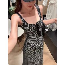 批发带披肩吊带连衣裙女<b class='q'>夏</b>季修身收腰裙子辣妹包臀a字长裙披肩两件套