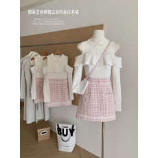 批发森女系原创想去海边 梦境成诗 日系甜美清楚系连衣裙<b class='q'>秋</b>冬短修身