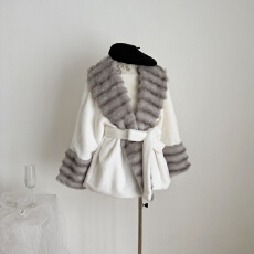 批发Kikimy 11/08 20:00上东富人区仿水貂龙猫 青紫蓝貂条纹