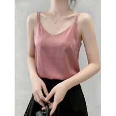 批发实拍吊带背心女内搭宽松外穿黑色无袖上衣春夏季<b class='q'>小西装</b>打底衫