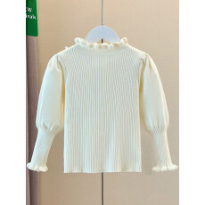 批发<b class='q'>女童</b>毛<b class='q'>衣</b>秋冬2026新款儿童半高领修身百搭打底衫女大童内搭针织衫