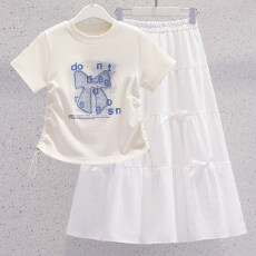 批发女<b class='q'>童</b><b class='q'>半身裙套装</b>夏装2026新款超好看韩系女孩大<b class='q'>童</b>衣服炸街儿<b class='q'>童</b>裙子