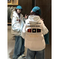 批发可退换（高品质手塞棉加厚）<b class='q'>冬</b>季马甲带门禁棉服印花棉衣面包服女