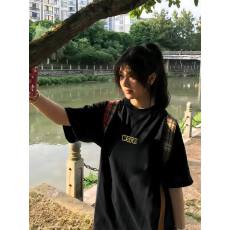 批发高品质纯棉200克100%棉精梳紧密优质做工（前印花）短袖<b class='q'>t</b><b class='q'>恤</b>女