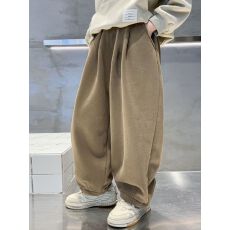批发<b class='q'>男童</b>裤子春秋款2025新款儿童装秋季卫裤大童秋装运动裤男孩<b class='q'>休闲裤</b>
