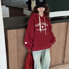 批发<b class='q'>女</b><b class='q'>童</b>卫衣春秋款2025新款女大童春装<b class='q'>休闲</b>连帽上衣儿童长袖打底衫潮