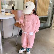 批发女童春秋2025新款运动<b class='q'>套装</b>儿童洋气<b class='q'>卫衣</b>女宝休闲束脚裤<b class='q'>宝宝</b>两件套