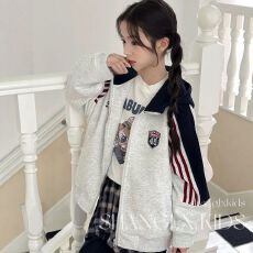 批发<b class='q'>女童</b><b class='q'>外套</b><b class='q'>2025</b>新款秋装超好看早秋洋气女大童学院休闲风上衣外穿潮