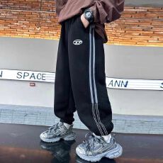 批发【华棉复真超】男童裤子秋冬款儿童卫裤运动裤男孩休闲裤