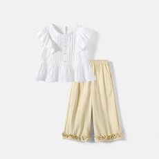 批发<b class='q'>女</b><b class='q'>童</b>夏装<b class='q'>套装</b>2026新款洋气儿童时髦小香风女孩大童休闲夏季两件套