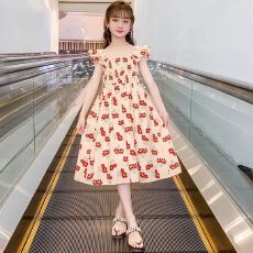 批发原版布料 工艺<b class='q'>女</b><b class='q'>童</b><b class='q'>夏季</b><b class='q'>连衣裙</b>2026新款中<b class='q'>大</b>儿<b class='q'>童</b>薄款吊带公主裙