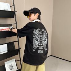 批发<b class='q'>男</b>女童短袖T恤<b class='q'>韩版</b>上衣宝宝2026年夏季新款纯棉夏装小中大儿童t潮