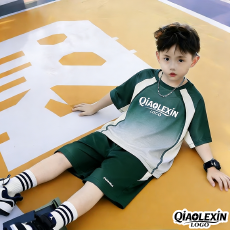 批发（冰爽网孔）儿童<b class='q'>夏</b>季冰丝短袖套装<b class='q'>夏</b>季套装（聚酯纤维）