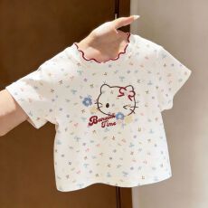 批发<b class='q'>女</b><b class='q'>童</b>短袖<b class='q'>t</b><b class='q'>恤</b>夏季2026新款洋气宝宝衣服夏<b class='q'>童装</b>儿童公主上衣