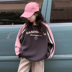 批发<b class='q'>女</b><b class='q'>童</b><b class='q'>卫衣</b><b class='q'>春秋款</b>2026新款洋气儿<b class='q'>童</b>中<b class='q'>大</b><b class='q'>童</b>秋季上衣字母秋装打底衫潮
