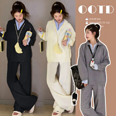 批发网红<b class='q'>孕妇装</b>韩版宽松<b class='q'>孕妇</b><b class='q'>两件套</b>大码<b class='q'>孕妇</b><b class='q'>套装</b>