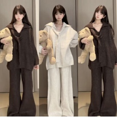 批发网红孕妇装韩版宽松孕妇两件套大码孕妇套装