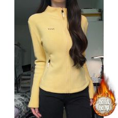 批发<b class='q'>大码</b><b class='q'>女装</b>美式复古保暖冲锋衣卫衣秋冬修身小个子收腰加绒开衫外套