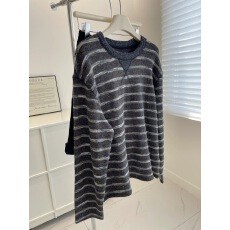 批发原版面料+打网特大码300斤<b class='q'>韩版</b>休闲厚实保暖卫衣女秋冬色彩条<b class='q'>长袖</b>