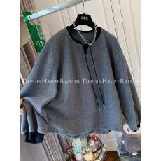 批发原版面料<b class='q'>大码</b>300斤休闲绒感套头圆领卫衣<b class='q'>打底衫</b>韩版宽松上衣女冬