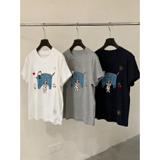 批发<b class='q'>韩国</b>东大门春夏季趣味卡通印花网红款短袖<b class='q'>T</b><b class='q'>恤</b>女百搭洋气短袖上衣