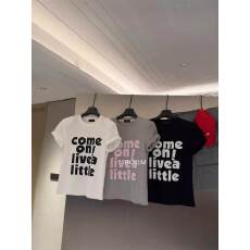 批发<b class='q'>韩国</b>东大门夏季新款简约撞色字母印花垫肩短袖<b class='q'>T</b><b class='q'>恤</b>女宽松百搭上衣