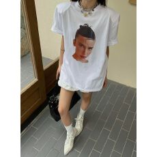 批发官图 特价 190克牛奶丝 后包领 夏装<b class='q'>短袖</b>T恤男女宽松上衣 跨境