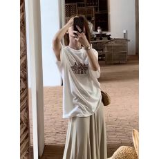 批发官图 特价 190克牛奶丝 后包领 夏装<b class='q'>短袖</b>T恤男女宽松上衣 跨境