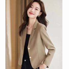 批发小个子短款西装外套<b class='q'>女</b>2026春季新款时尚气质小西服设计感小众上衣